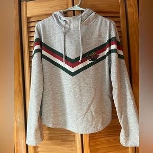 Women’s Size small NHL MN Wild Hockey Hoodie